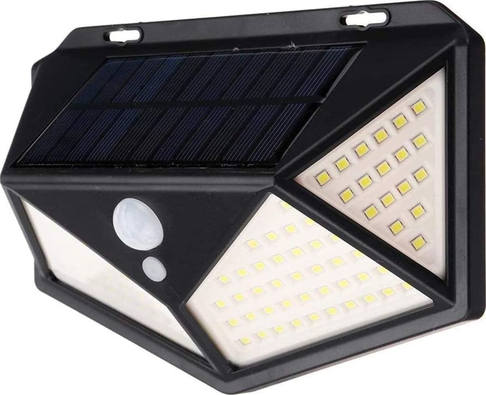 2 PZ LAMPADA SOLARE ESTERNO GIARDINO FARETTO FOTOVOLTAICO SENSORE LUCE 114 LED FARO in Lampade da parete Trade Shop italia - Napoli, commercioVirtuoso.it