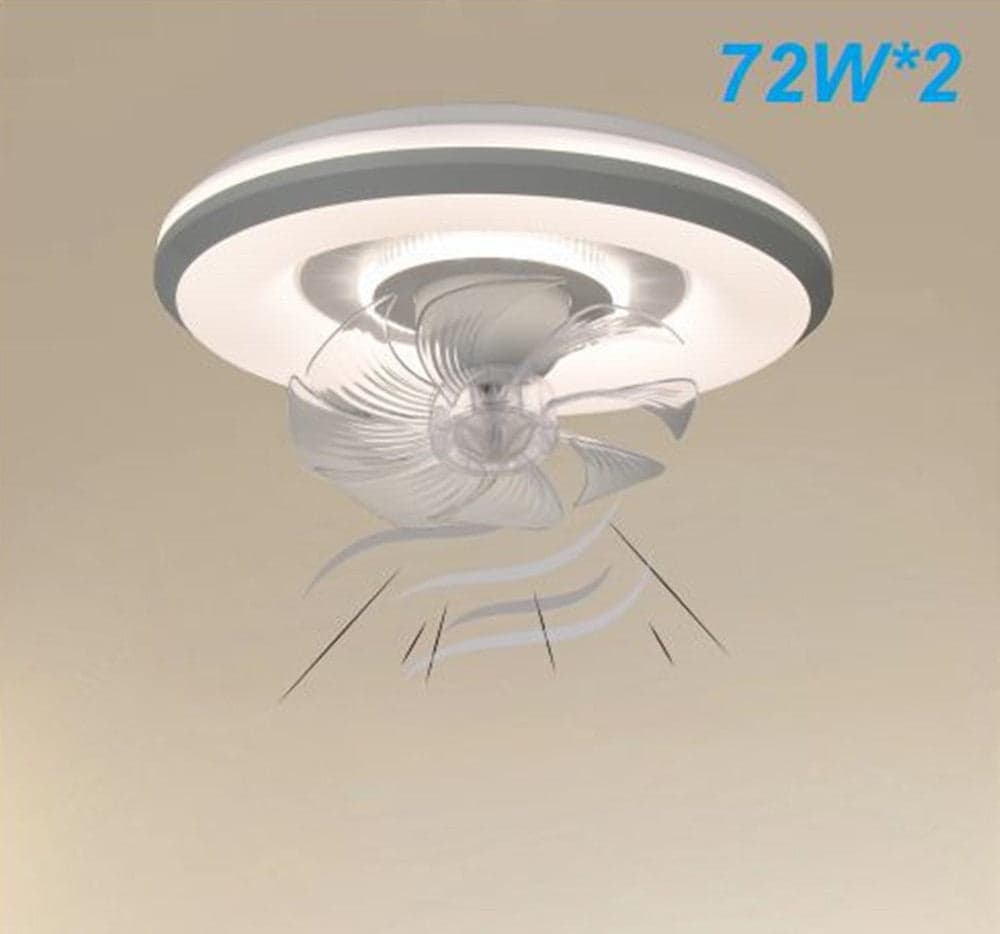 LAMPADA CON VENTOLA VENTILATORE PLAFONIERA DA SOFFITTO LED LUCE 3200K-6500K 33252 in Ventilatori da soffitto con lampada Trade Shop italia - Napoli, commercioVirtuoso.it