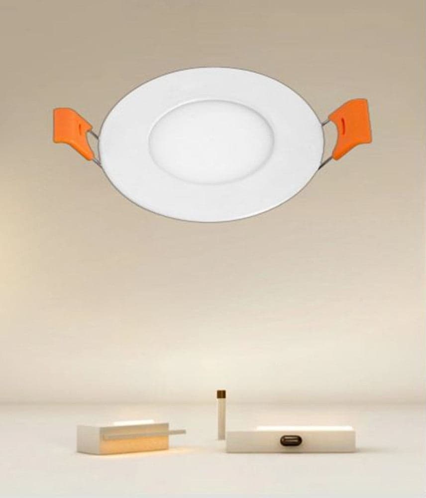 PANNELLO LED 3 WATT DA INCASSO ROTONDO BIANCO Ø85MM LUCE 3000K-6500K IP20 00014 in Faretti da soffitto Trade Shop italia - Napoli, commercioVirtuoso.it