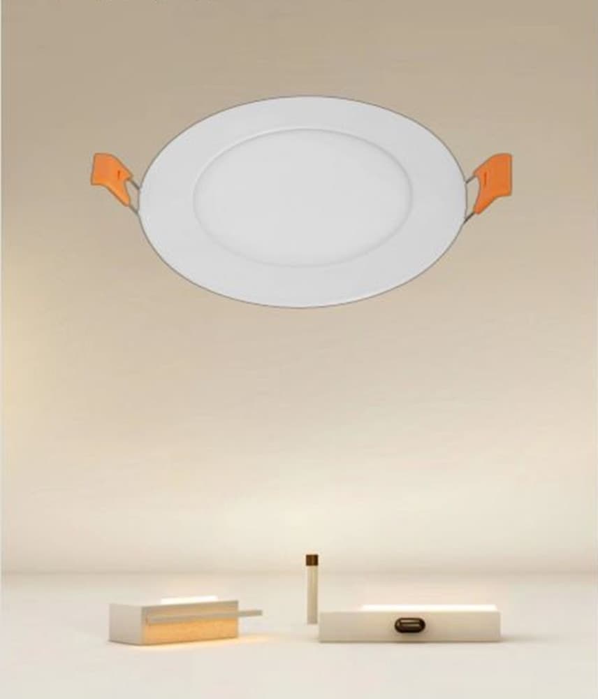 PANNELLO LED 6 WATT DA INCASSO ROTONDO BIANCO Ø120MM LUCE 3000K-6500K IP20 00021 in Faretti da soffitto Trade Shop italia - Napoli, commercioVirtuoso.it