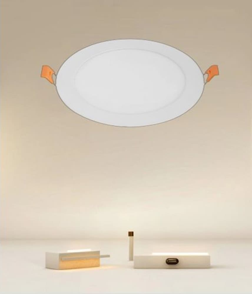 PANNELLO LED 12 WATT DA INCASSO ROTONDO BIANCO Ø174MM LUCE 3000K-6500K IP20 00038 in Faretti da soffitto Trade Shop italia - Napoli, commercioVirtuoso.it
