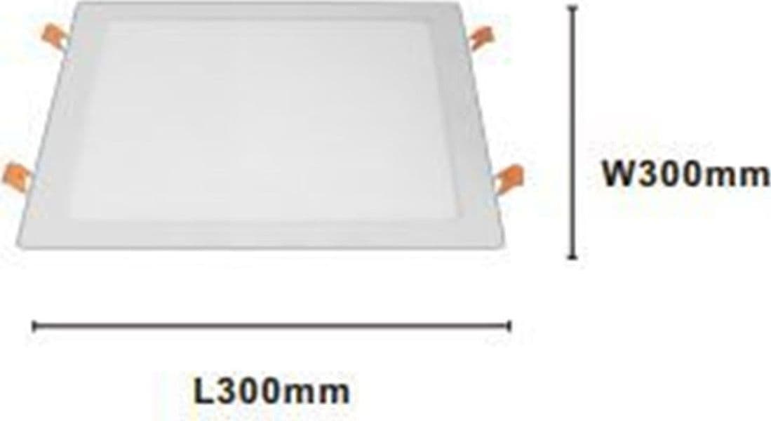 PANNELLO LED 24WATT DA INCASSO QUADRATO BIANCO 300MM LUCE 3000K-6500K IP20 00113 in Plafoniere da ufficio Trade Shop italia - Napoli, commercioVirtuoso.it