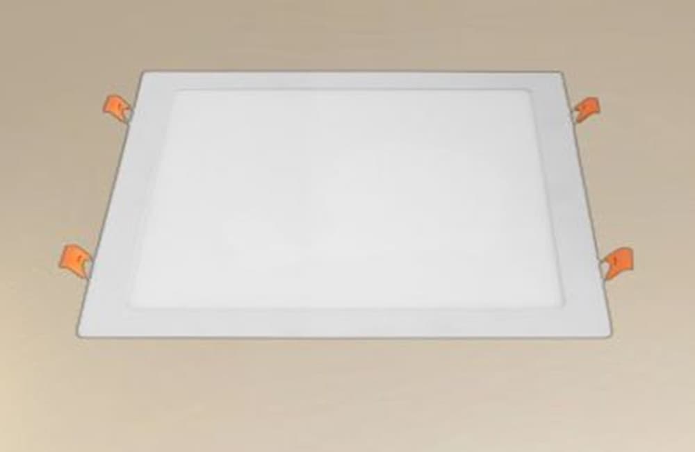 PANNELLO LED 24WATT DA INCASSO QUADRATO BIANCO 300MM LUCE 3000K-6500K IP20 00113 in Plafoniere da ufficio Trade Shop italia - Napoli, commercioVirtuoso.it