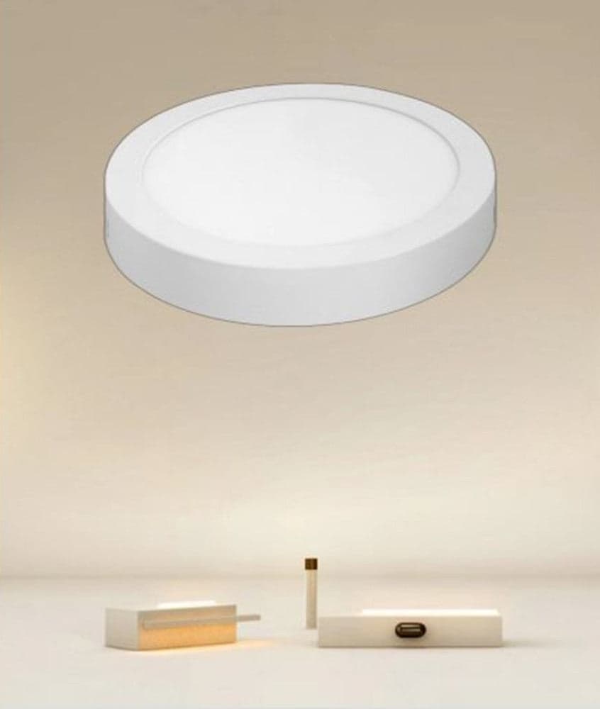 PLAFONIERE LED 18W LUCE 3000K-6500K TONDO SOFFITTO PARETE INTERRUTTORE 1980LM 00144 in Plafoniere Trade Shop italia - Napoli, commercioVirtuoso.it