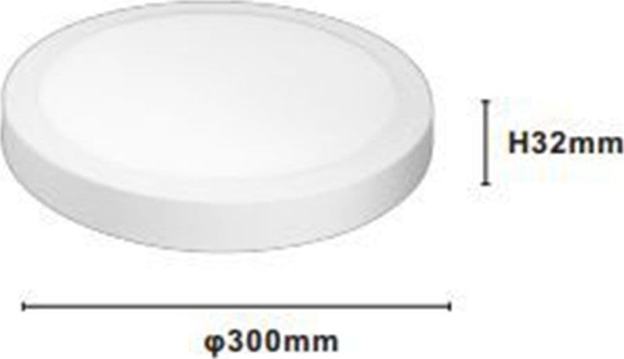 PLAFONIERE LED 24W LUCE 3000K-6500K TONDO SOFFITTO PARETE INTERRUTTORE 2640LM 00151 in Plafoniere Trade Shop italia - Napoli, commercioVirtuoso.it