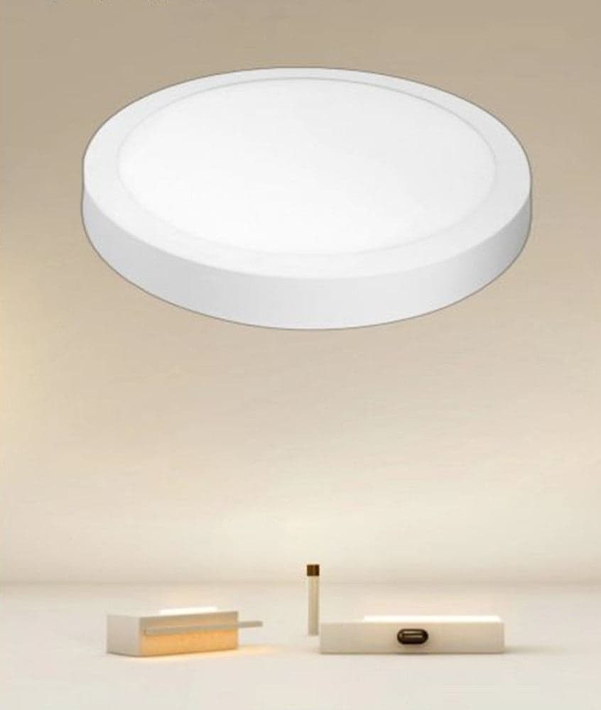 PLAFONIERE LED 24W LUCE 3000K-6500K TONDO SOFFITTO PARETE INTERRUTTORE 2640LM 00151 in Plafoniere Trade Shop italia - Napoli, commercioVirtuoso.it