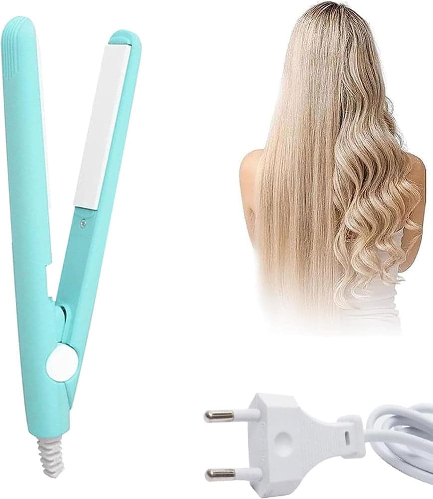 MINI PIASTRA PER CAPELLI 2 IN 1 PORTATILE IN CERAMICA TORMALINA PER CASA SALONE in Piastre per capelli Trade Shop italia - Napoli, commercioVirtuoso.it