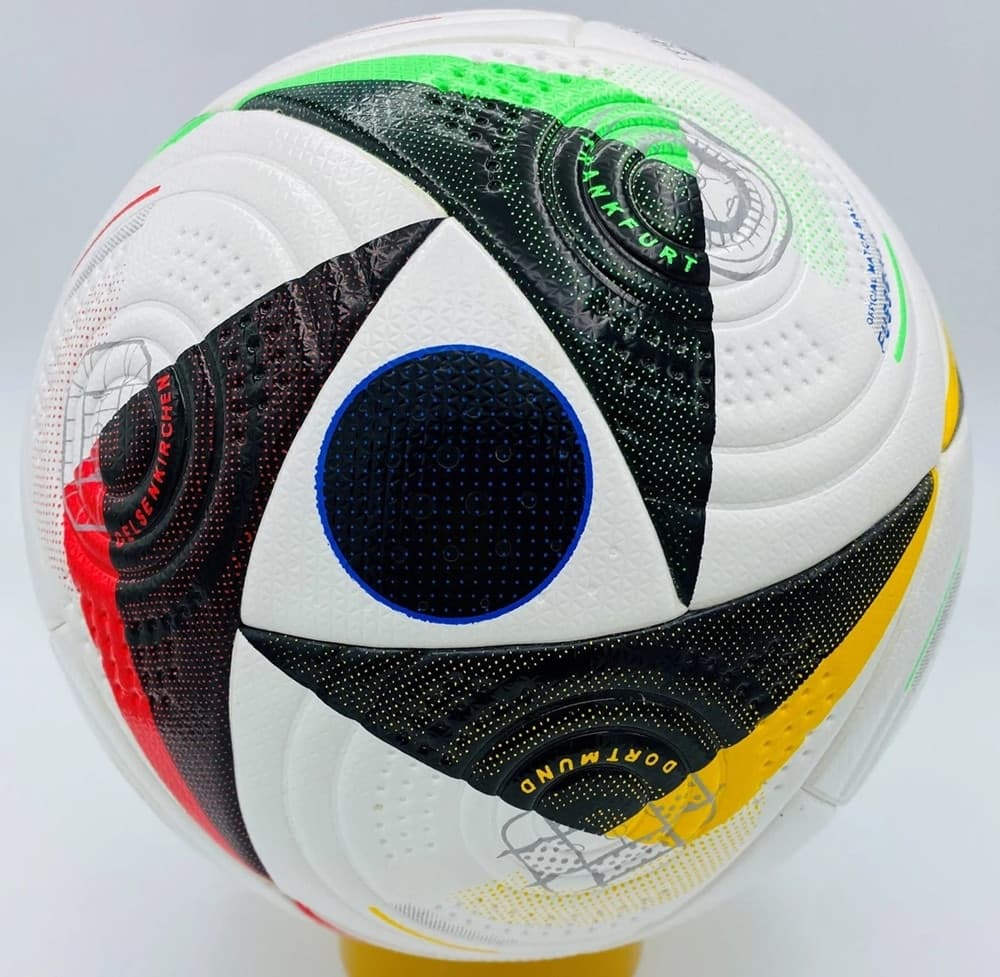 PALLONE DA CALCIO UFFICIALE UEFA EURO TAGLIA 5 TERMOSALDATO REGALO PER LUI / LEI