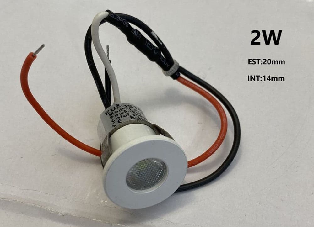 MINI FARETTO LED 2 W INCASSO 3V-5V LUCE NATURALE 4500K PUNTO LUCE DIAMETRO 20 MM in Faretti da soffitto Trade Shop italia - Napoli, commercioVirtuoso.it