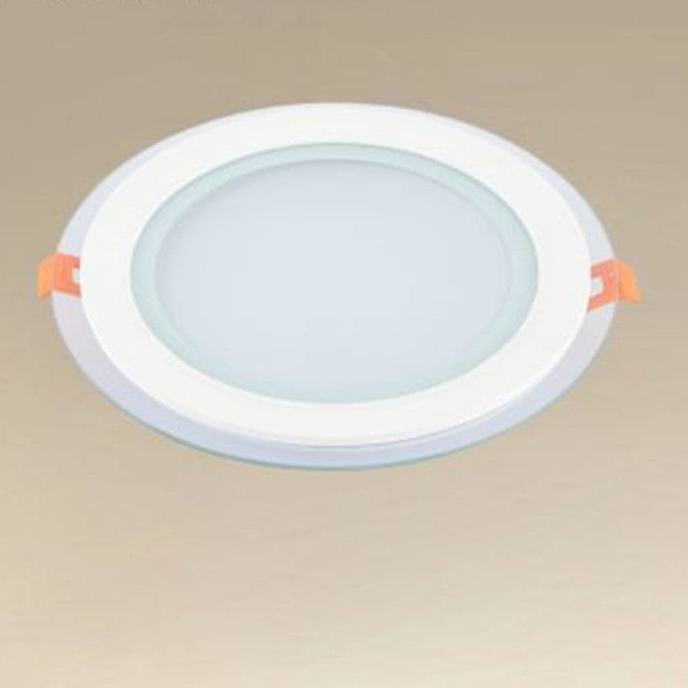 PANNELLO LED INCASSO LUCE 3000K-6500K 18W TONDO AM-CR-18 CON BORDO TRAPARENTE 00656 in Faretti da soffitto Trade Shop italia - Napoli, commercioVirtuoso.it