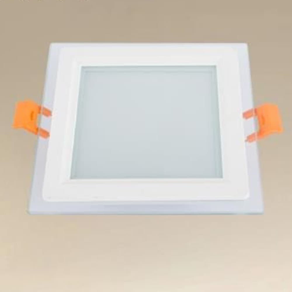 PANNELLO LED INCASSO LUCE 3000K-6500K 9W QUADRATO AM-CS-9 CON BORDO TRAPARENTE 00670 in Plafoniere da ufficio Trade Shop italia - Napoli, commercioVirtuoso.it