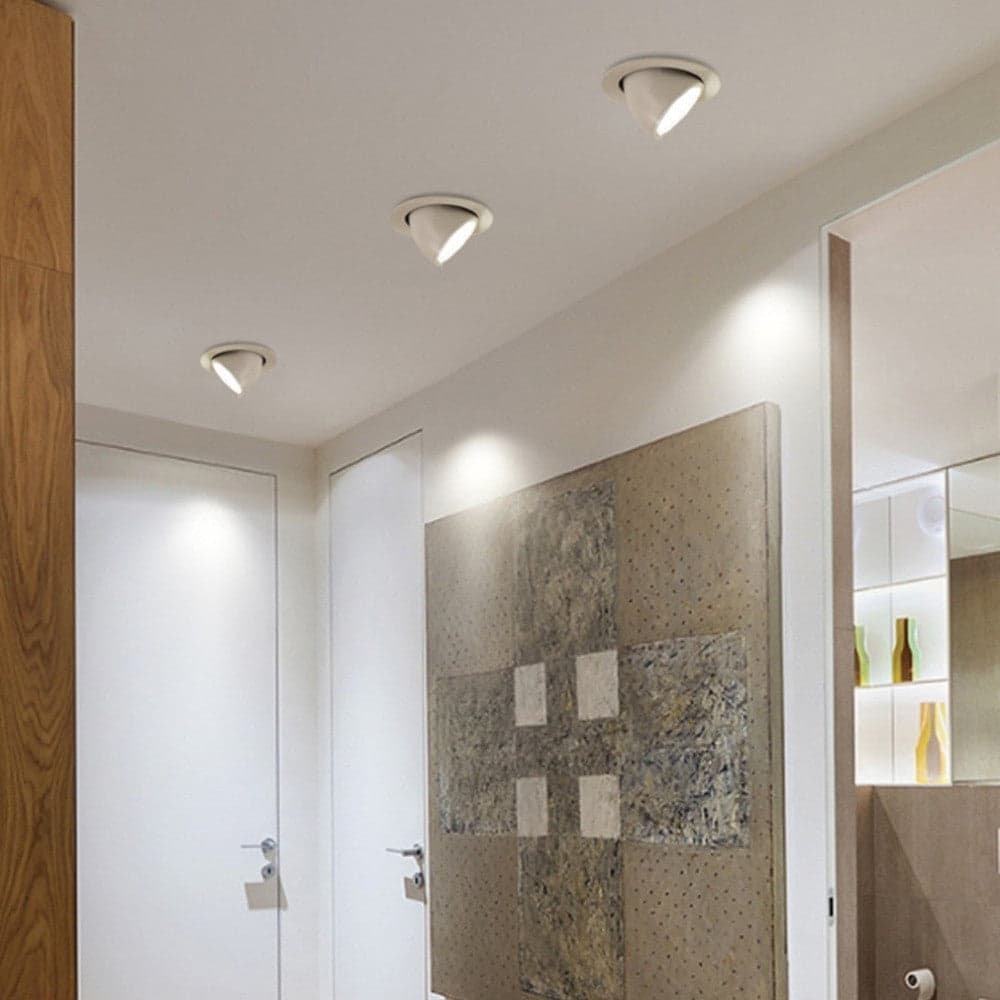 FARETTO LED DA INCASSO 40W 4400LM BIANCO ORIENTABILE LUCE 3000K-6500K IP20 00779 in Faretti da soffitto Trade Shop italia - Napoli, commercioVirtuoso.it