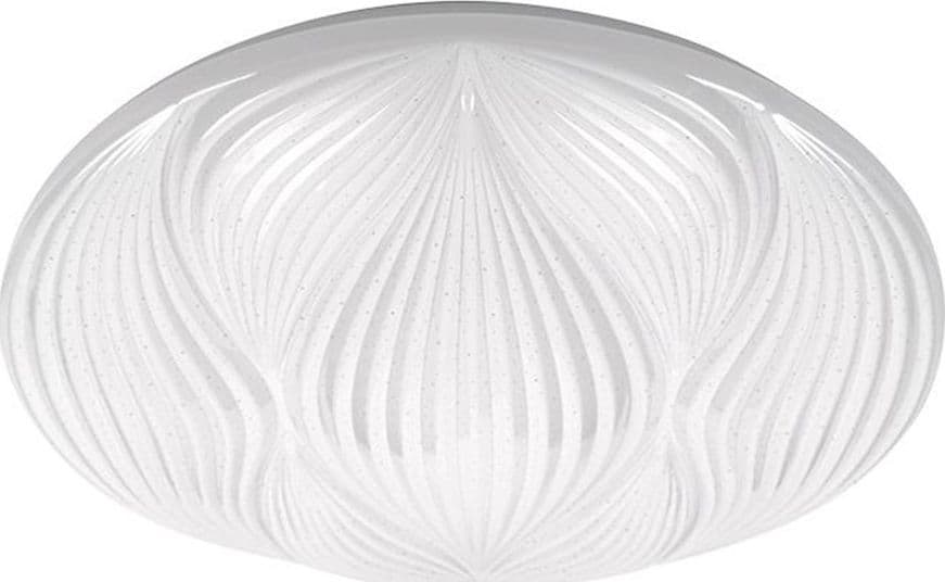 LAMPADA DA SOFFITTO PLAFONIERA DECORATA BIANCO LED 60W LUCE FREDDA 6500K IP20 69771 in Plafoniere Trade Shop italia - Napoli, commercioVirtuoso.it