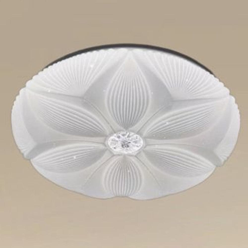 PLAFONIERA SOFFITTO LAMPADA LED DECORO FIORE 60W BIANCO LUCE FREDDA 6500K IP20 16744 in Plafoniere Trade Shop italia - Napoli, commercioVirtuoso.it