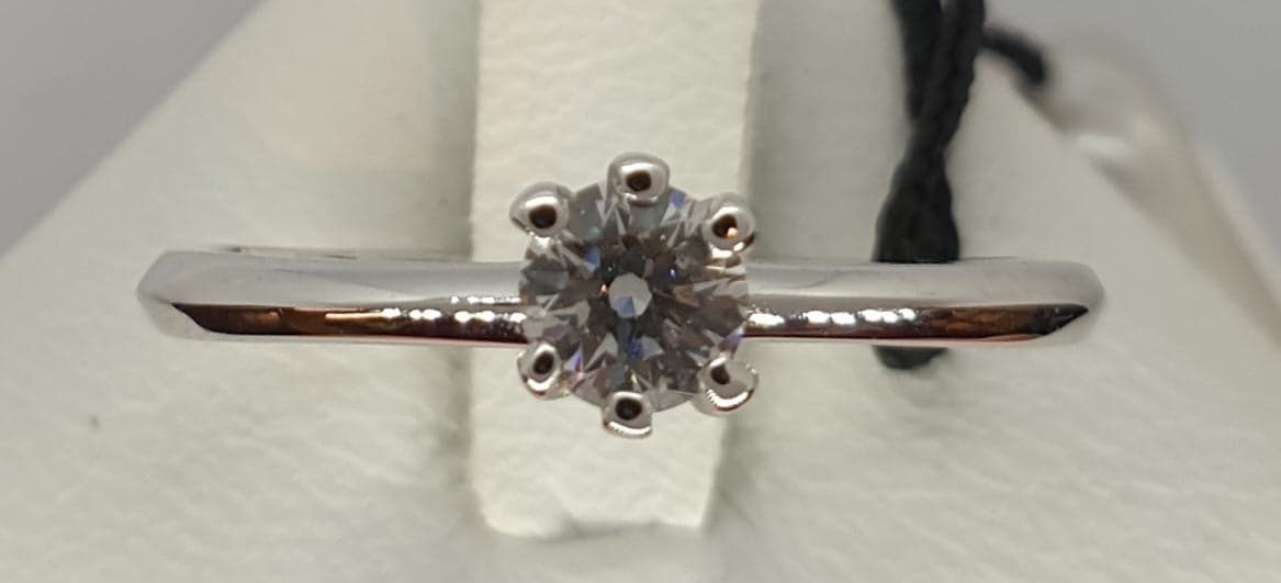 Anello solitario donna RECARLO ZR371/A027 in Anelli Gioielleria Cameli - Monte Urano, commercioVirtuoso.it