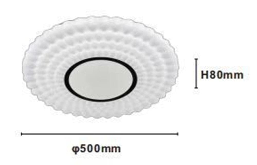 PLAFONIERA LED DA SOFFITTO 60 W 6000LM BIANCO LAMPADA LUCE FREDDA 6500K IP20 69793 in Plafoniere Trade Shop italia - Napoli, commercioVirtuoso.it