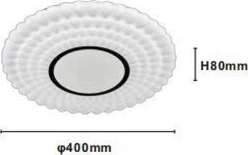 PLAFONIERA DA SOFFITTO LED 45W 4500 LM BIANCO LAMPADA LUCE FREDDA 6500K IP20 02302 in Plafoniere Trade Shop italia - Napoli, commercioVirtuoso.it