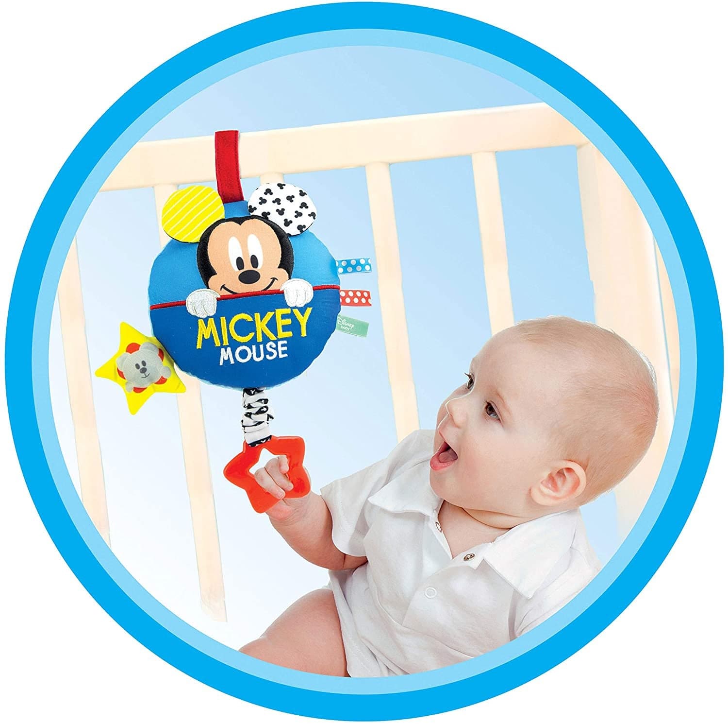 Baby Clementoni - Baby Mickey Morbido Carillon 17211 in Straccetti duoduo Centro Bimbo - Siderno, commercioVirtuoso.it