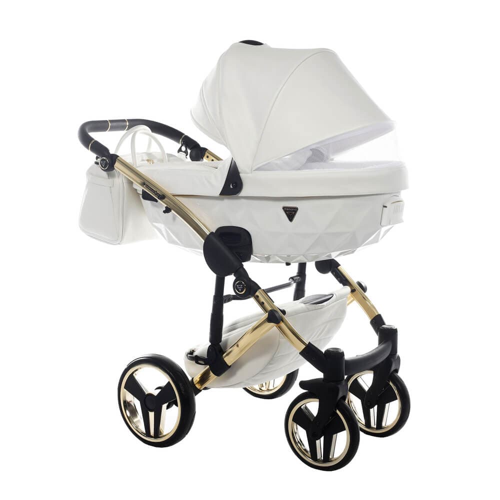 Junama Diamond Fluo Individual V3 2 in 1 Pelle bianco telaio Oro Giallo in Kit per pittura diamante La Casa Del Bebè - Napoli, commercioVirtuoso.it