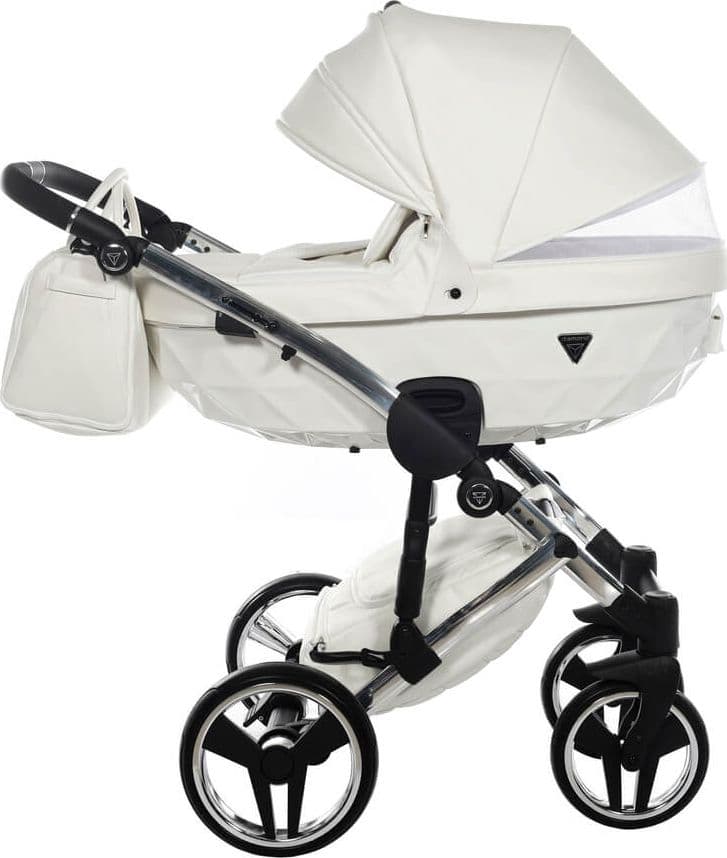 Junama Diamond Fluo Individual V3 2 in 1 Pelle Bianco Telaio Cromato in Detergenti per pelle La Casa Del Bebè - Napoli, commercioVirtuoso.it