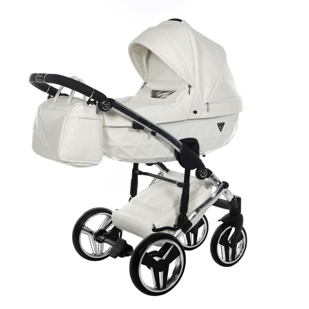 Junama Diamond Fluo Individual V3 2 in 1 Pelle Bianco Telaio Cromato in Detergenti per pelle La Casa Del Bebè - Napoli, commercioVirtuoso.it