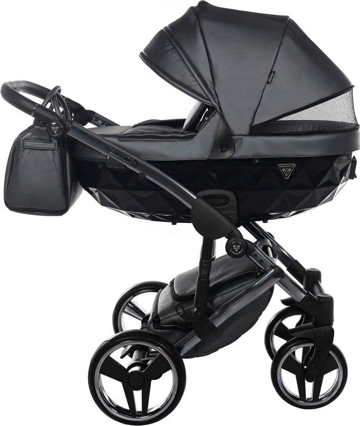 Diamond Fluo V2 2 in 1 Pelle Grigio Navicella Nera Telaio Titanio in Set per levigatura e lucidatura La Casa Del Bebè - Napoli, commercioVirtuoso.it