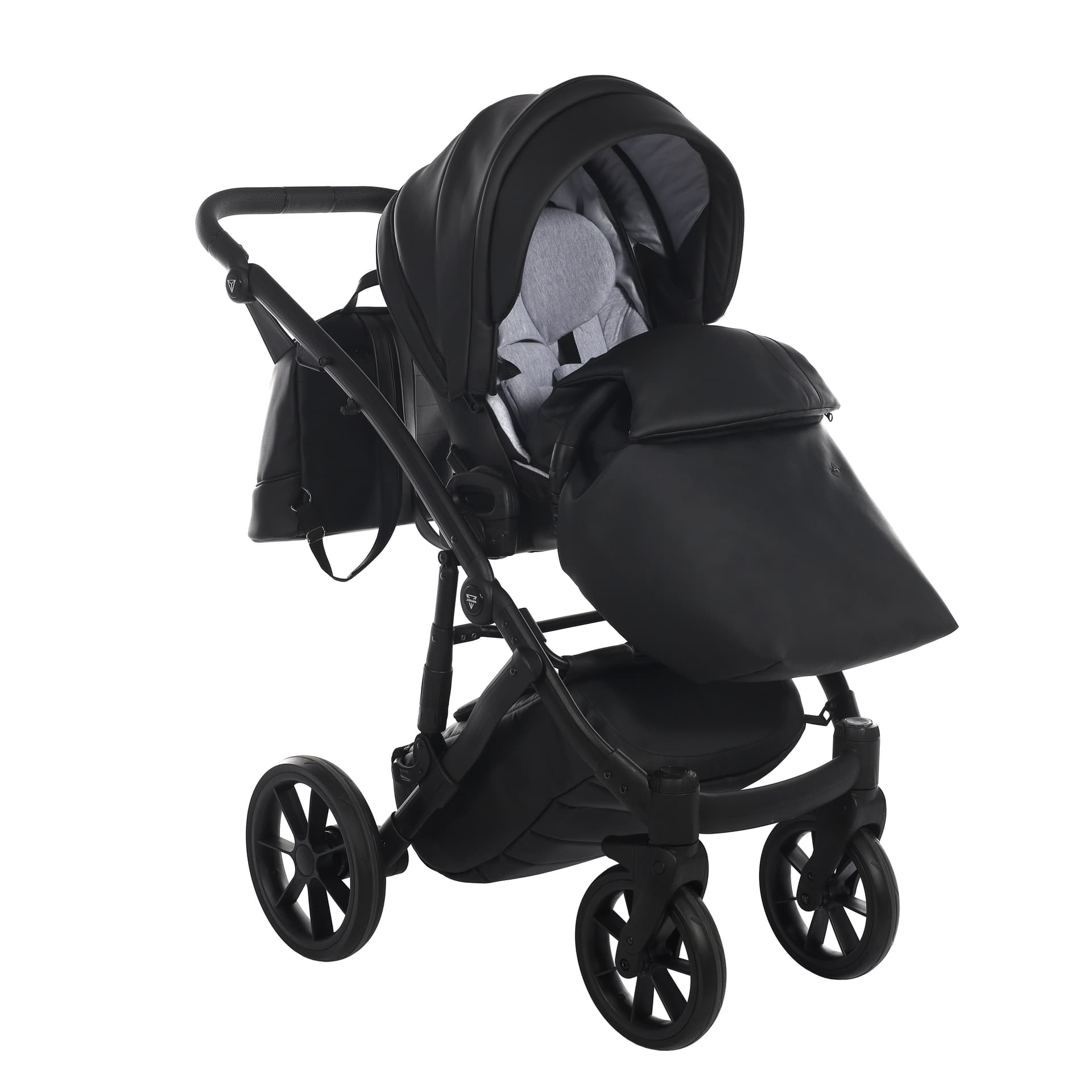 Junama Space Eko V3 2 in 1 Nero Telaio Nero in Scopini e porta scopini La Casa Del Bebè - Napoli, commercioVirtuoso.it