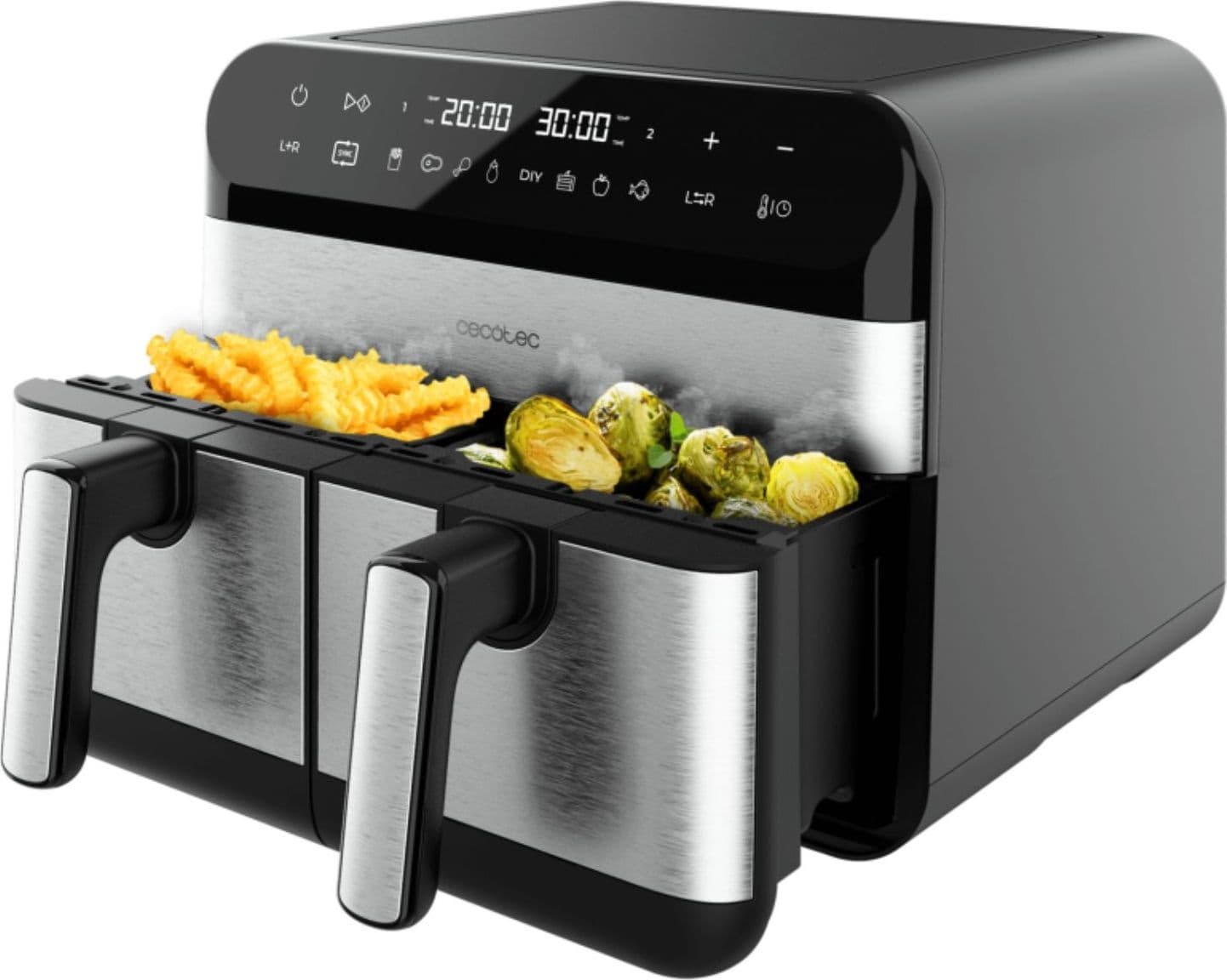 Cecotec Friggitrice Ad Aria Cecofry Advance 9000 Inox 9L 2800w in Friggitrici Ecoprice.it - Avellino, commercioVirtuoso.it