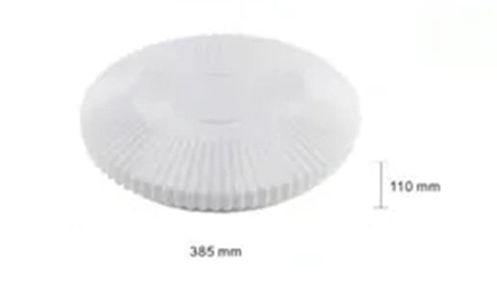 PLAFONIERA DA SOFFITTO 45 W ROTONDO RIGATO LUCE FREDDA 6500K FST-40A26354 38.5CM in Plafoniere Trade Shop italia - Napoli, commercioVirtuoso.it