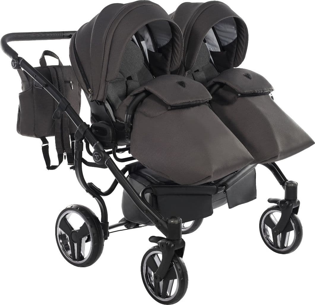 Junama Diamond Basic Gemellare V2 2 in 1 Grigio/Telaio Nero in Kit per pittura diamante La Casa Del Bebè - Napoli, commercioVirtuoso.it