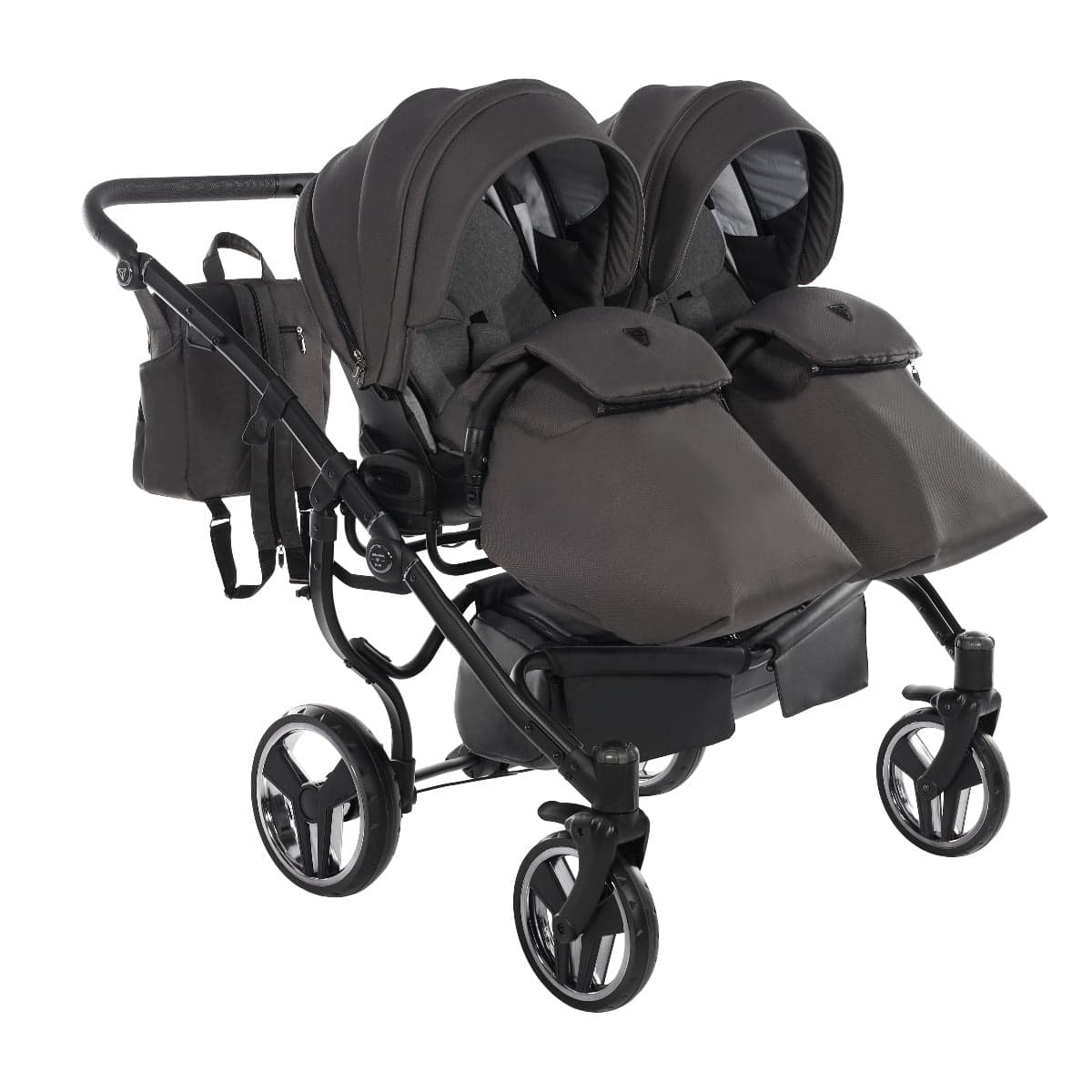 Junama Diamond Basic Gemellare V2 2 in 1 Grigio/Telaio Nero in Kit per pittura diamante La Casa Del Bebè - Napoli, commercioVirtuoso.it