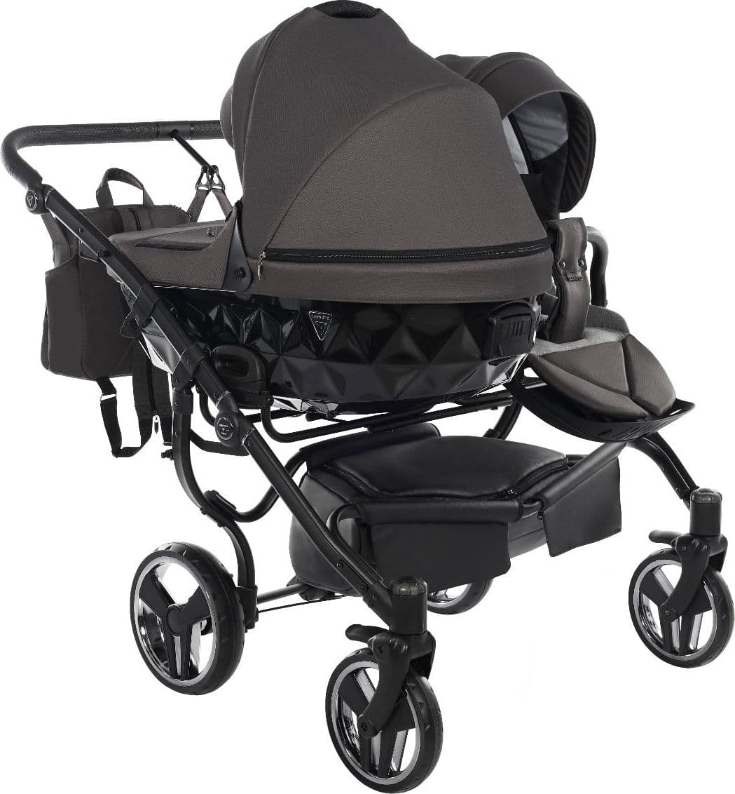 Junama Diamond Basic Gemellare V2 2 in 1 Grigio/Telaio Nero in Kit per pittura diamante La Casa Del Bebè - Napoli, commercioVirtuoso.it