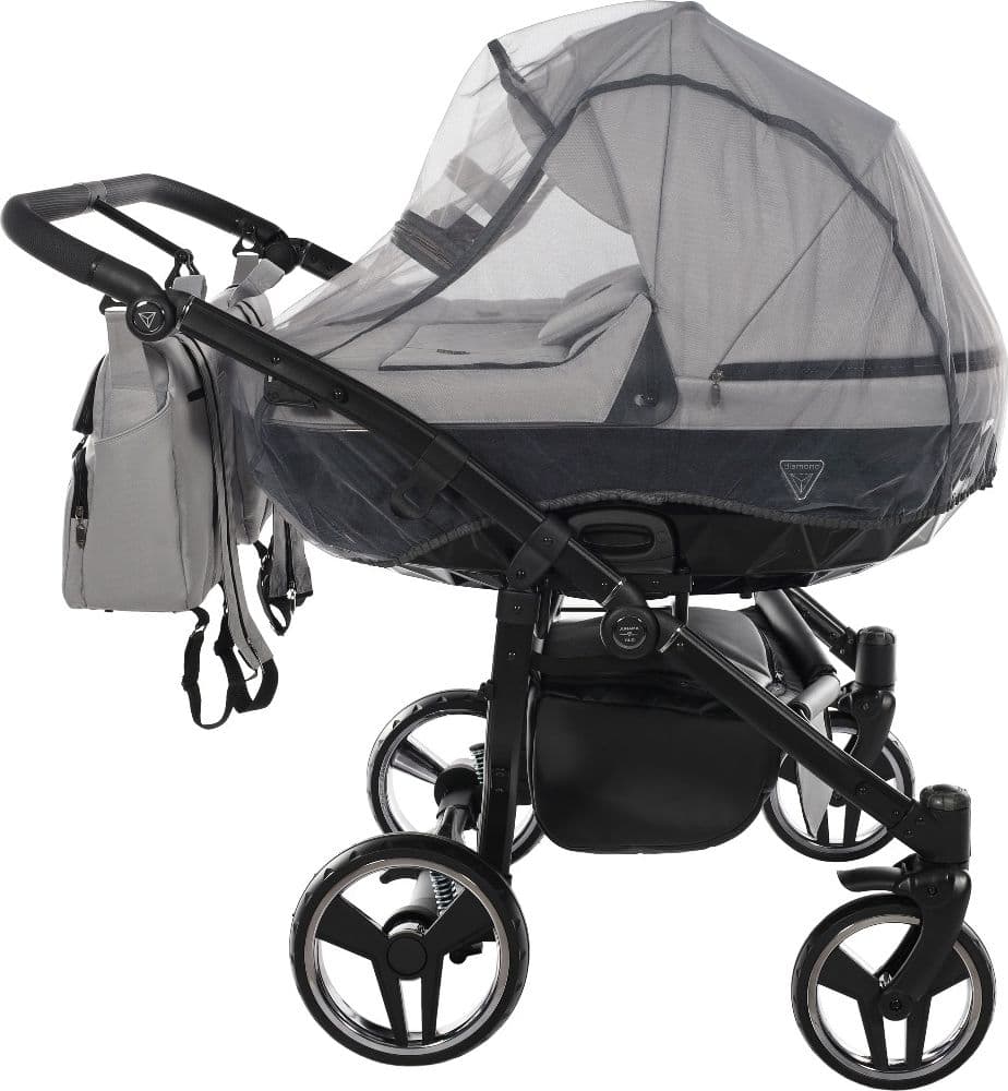 Trio Junama Diamond Basic Gemellare V2 3 in 1 Light Grey/Telaio Nero in Sistemi modulari La Casa Del Bebè - Napoli, commercioVirtuoso.it