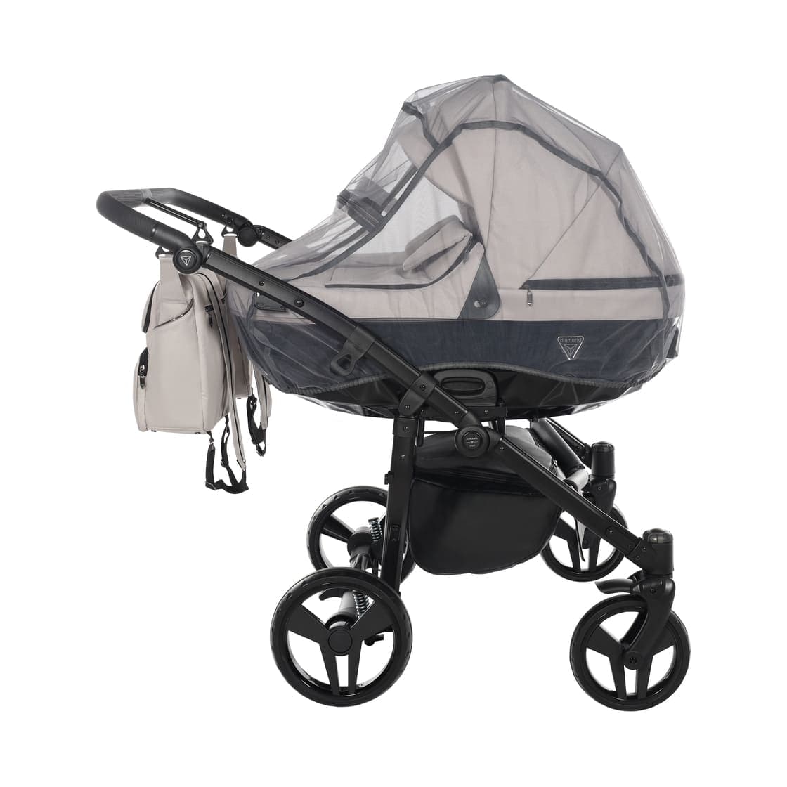 Junama Diamond Basic Gemellare V2 2 in 1 Tortora/Telaio Nero in Kit per pittura diamante La Casa Del Bebè - Napoli, commercioVirtuoso.it