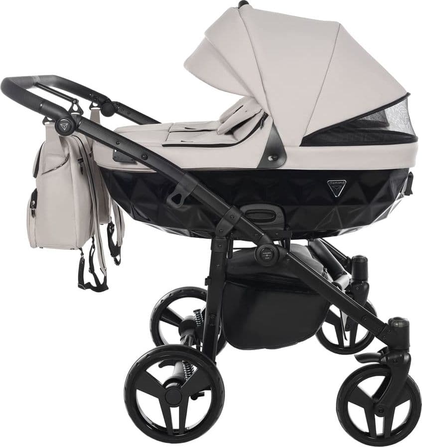 Junama Diamond Basic Gemellare V2 2 in 1 Tortora/Telaio Nero in Kit per pittura diamante La Casa Del Bebè - Napoli, commercioVirtuoso.it