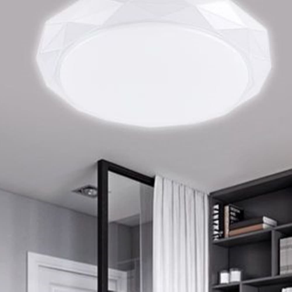 PLAFONIERA DA SOFFITTO 45W DESIGN DIAMANTE TAGLIATO LUCE FREDDA FST-40A26844 40CM in Plafoniere Trade Shop italia - Napoli, commercioVirtuoso.it