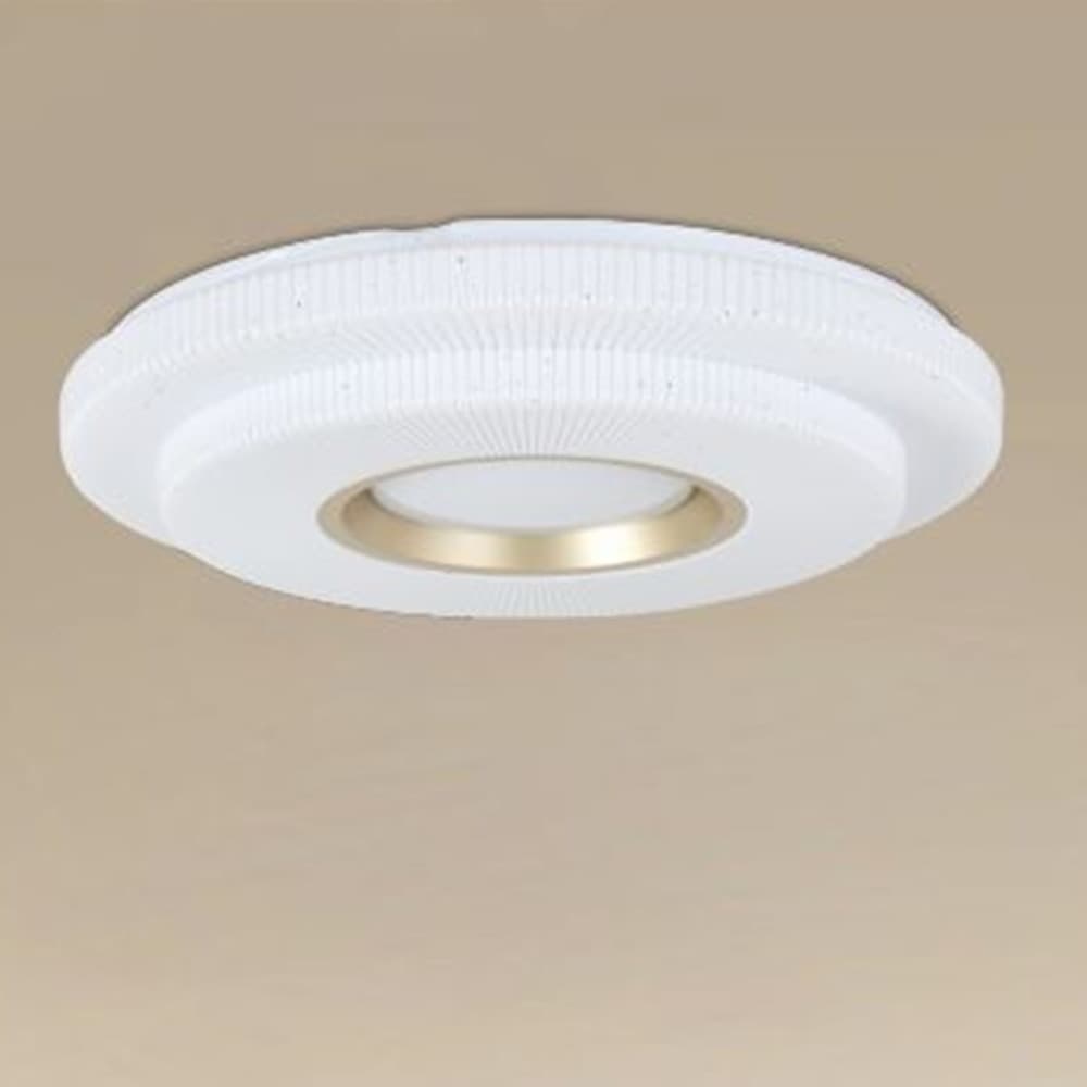 PLAFONIERA LED LAMPADA DA SOFFITTO 45W LUCE BIANCO FREDDO 6500K ORO BIANCO 45502 in Plafoniere Trade Shop italia - Napoli, commercioVirtuoso.it