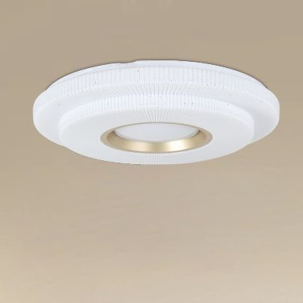 PLAFONIERA LED LAMPADA DA SOFFITTO 60W LUCE BIANCO FREDDO 6500K ORO BIANCO 63824 in Plafoniere Trade Shop italia - Napoli, commercioVirtuoso.it