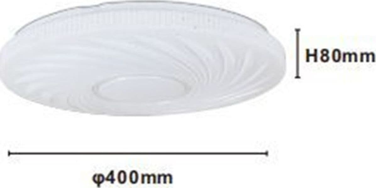 PLAFONIERA LED LAMPADA DA SOFFITTO VORTICE 45 WATT LUCE FREDDA 6500K BIANCO 75338 in Plafoniere Trade Shop italia - Napoli, commercioVirtuoso.it