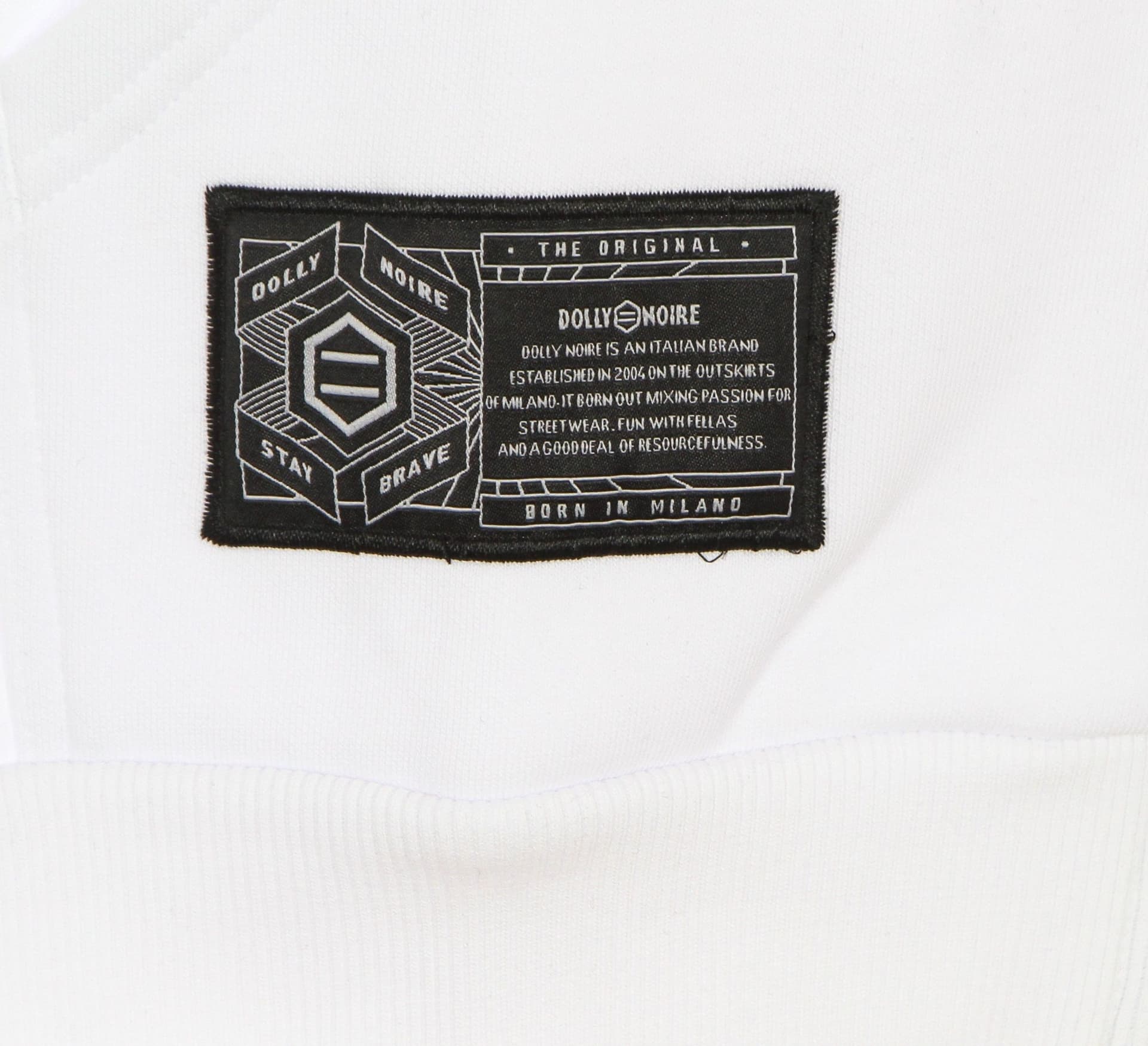DOLLY NOIRE Felpa Cappuccio Zip Uomo Maioliche a Circuito Stampato Hoodie White da uomo in Felpe con cappuccio Drestige - Casamassima, commercioVirtuoso.it