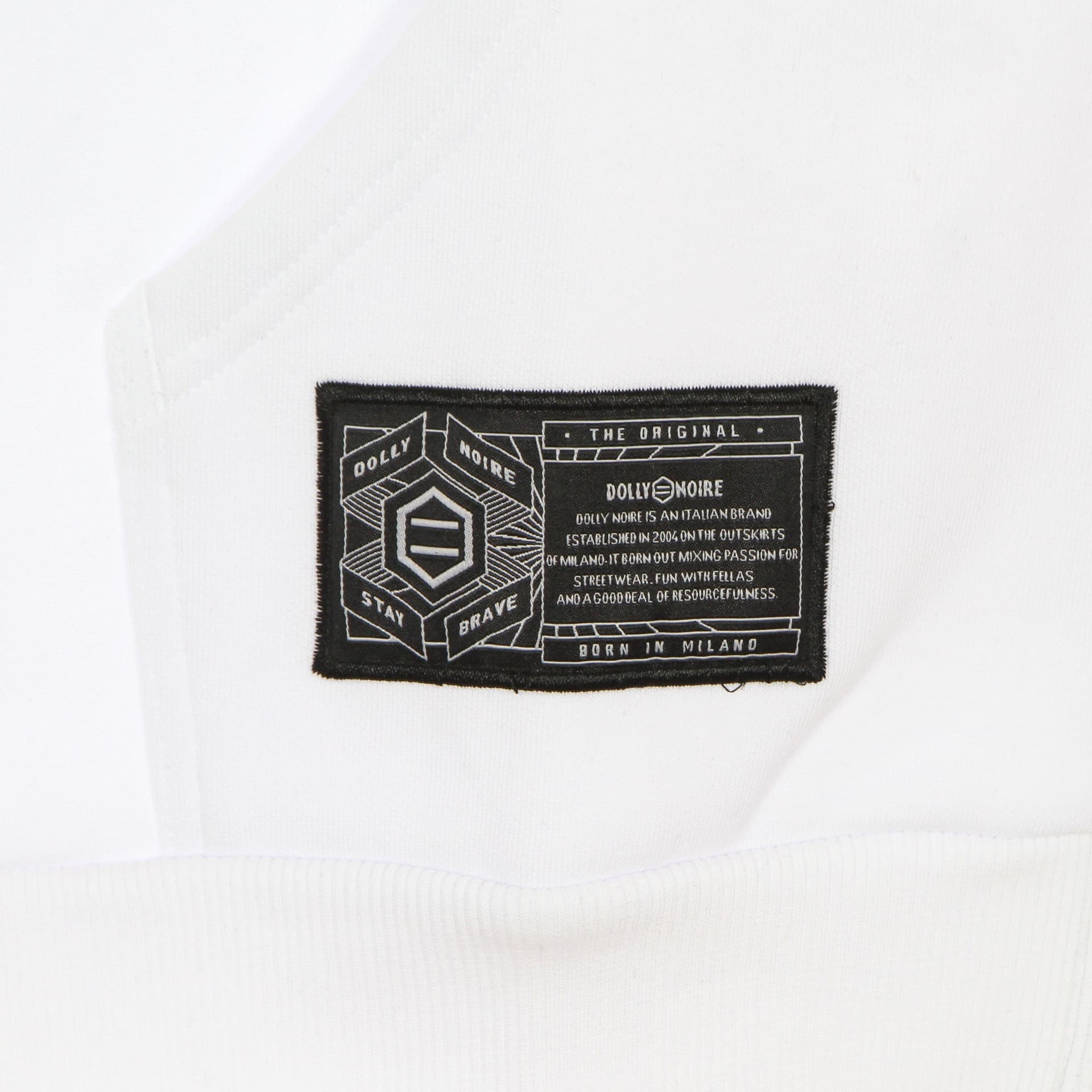 DOLLY NOIRE Felpa Cappuccio Zip Uomo Maioliche a Circuito Stampato Hoodie White da uomo in Felpe con cappuccio Drestige - Casamassima, commercioVirtuoso.it