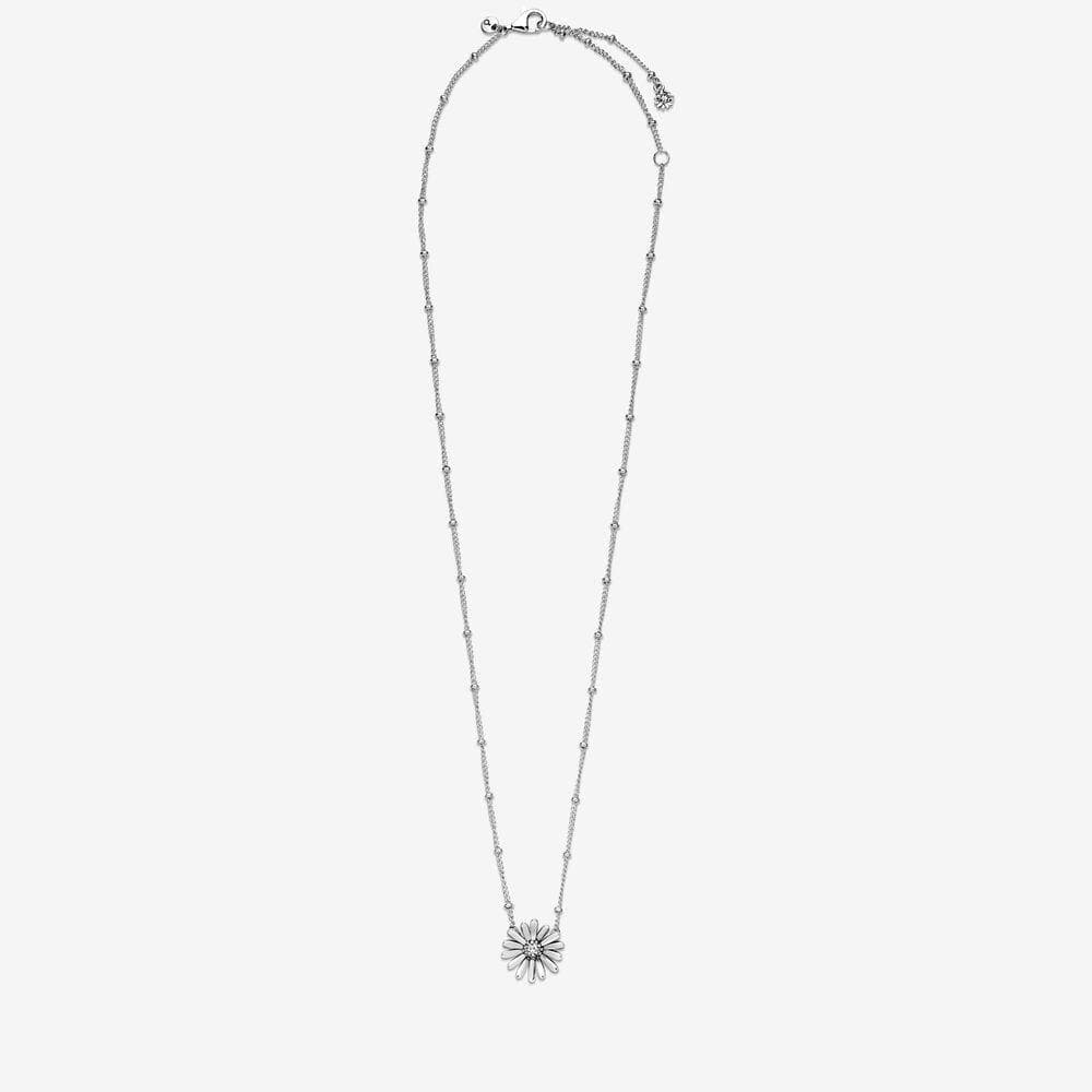 Pandora Collana Margherita con pavé in Bead Charm Alba Gioielli - Casoria, commercioVirtuoso.it