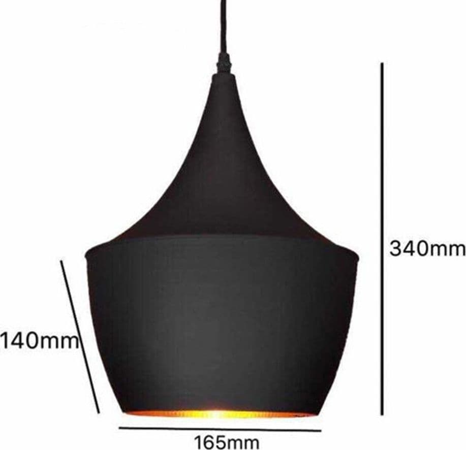 LAMPADARIO A SOSPENSIONE LAMPADA STILE VINTAGE INDUSTRIALE ATTACCO E27 NERO CO3824-2 in Lampade a sospensione Trade Shop italia - Napoli, commercioVirtuoso.it