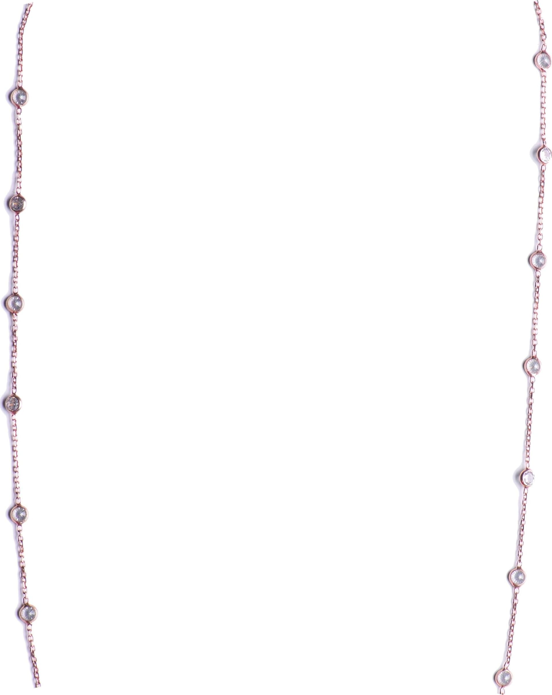 ALISEI - Collana con pietre bianche