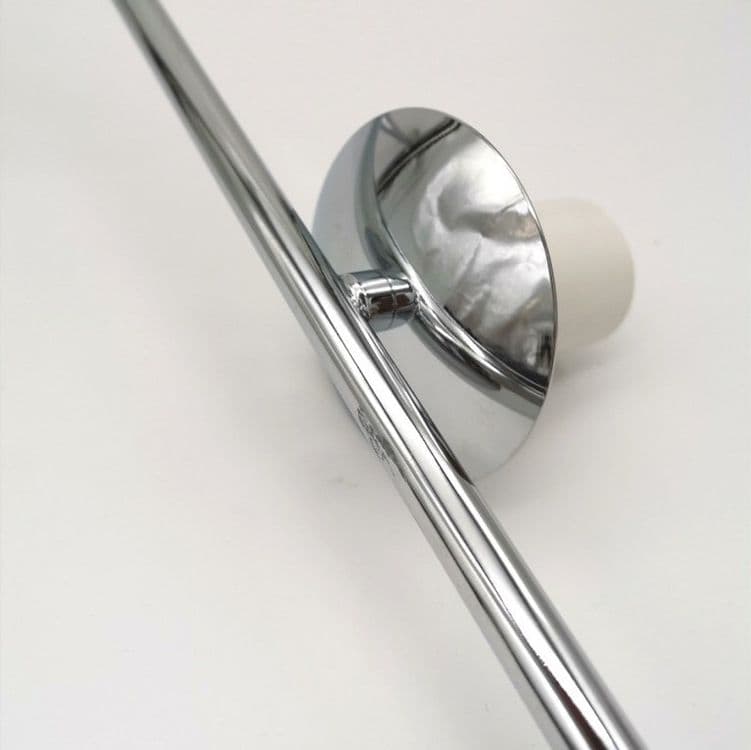 LAMPADA SCRIVANIA RAMO CON SFERA E27 ARGENTO LUCIDO LUCE TAVOLO MINIMAL LED 10236 in Lampade da lavoro Trade Shop italia - Napoli, commercioVirtuoso.it