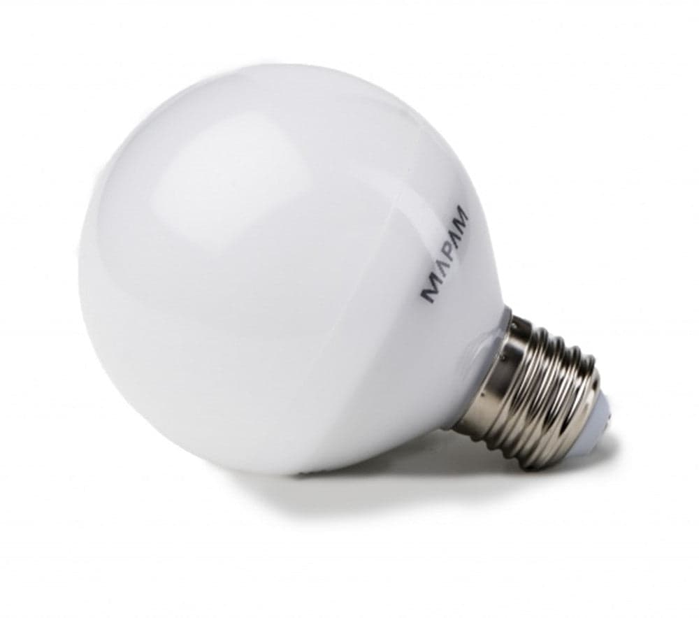 LAMPADINA LED E27 GLOBO G80 8W LUCE FREDDA 6500K BULBO SFERA PALLA ALTA QUALITÀ 00166 in Lampadine a LED Trade Shop italia - Napoli, commercioVirtuoso.it