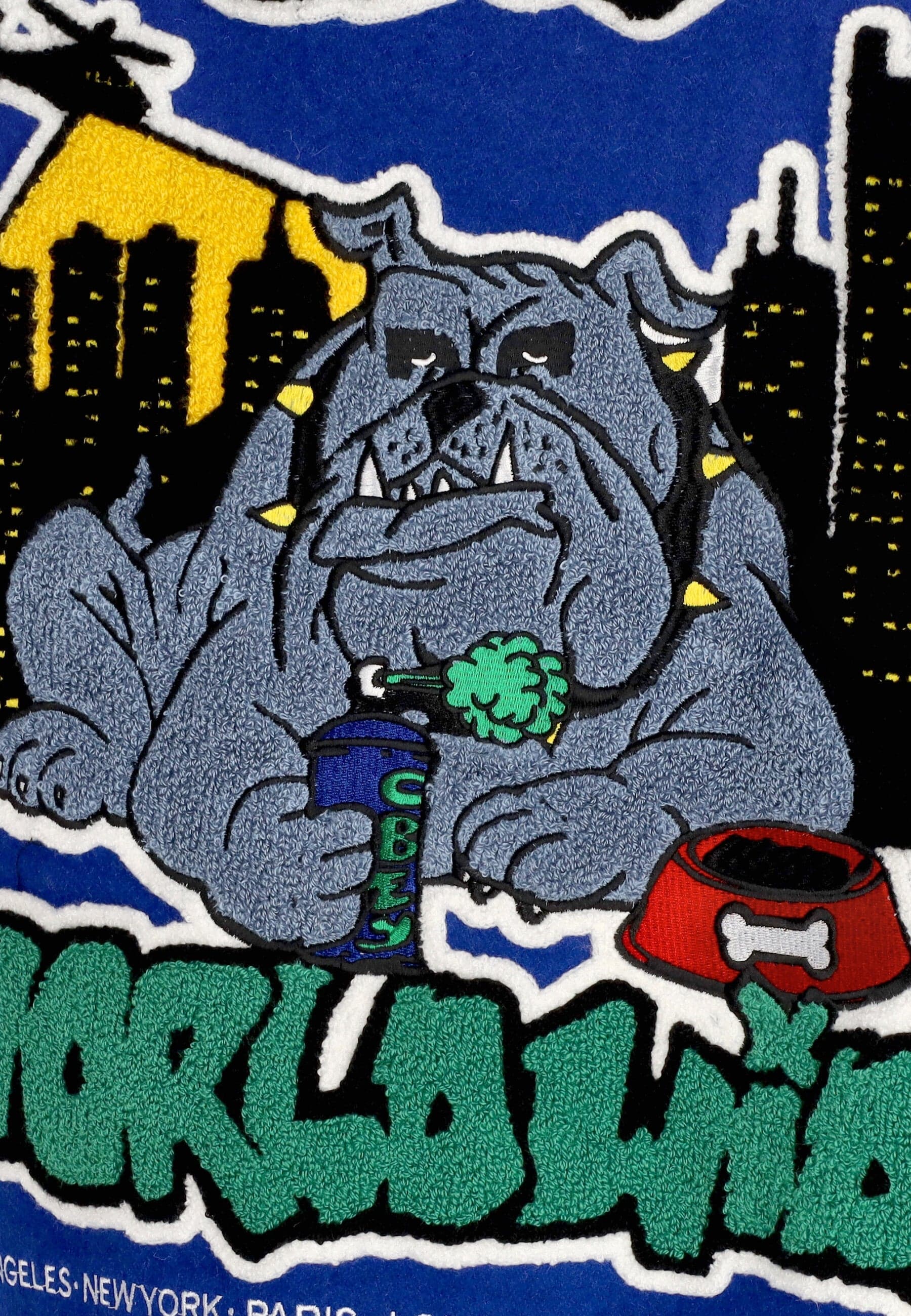 OBEY Giubbotto College Uomo Roll Call Varsity Jacket Surf Blue da uomo in Giacche Drestige - Casamassima, commercioVirtuoso.it
