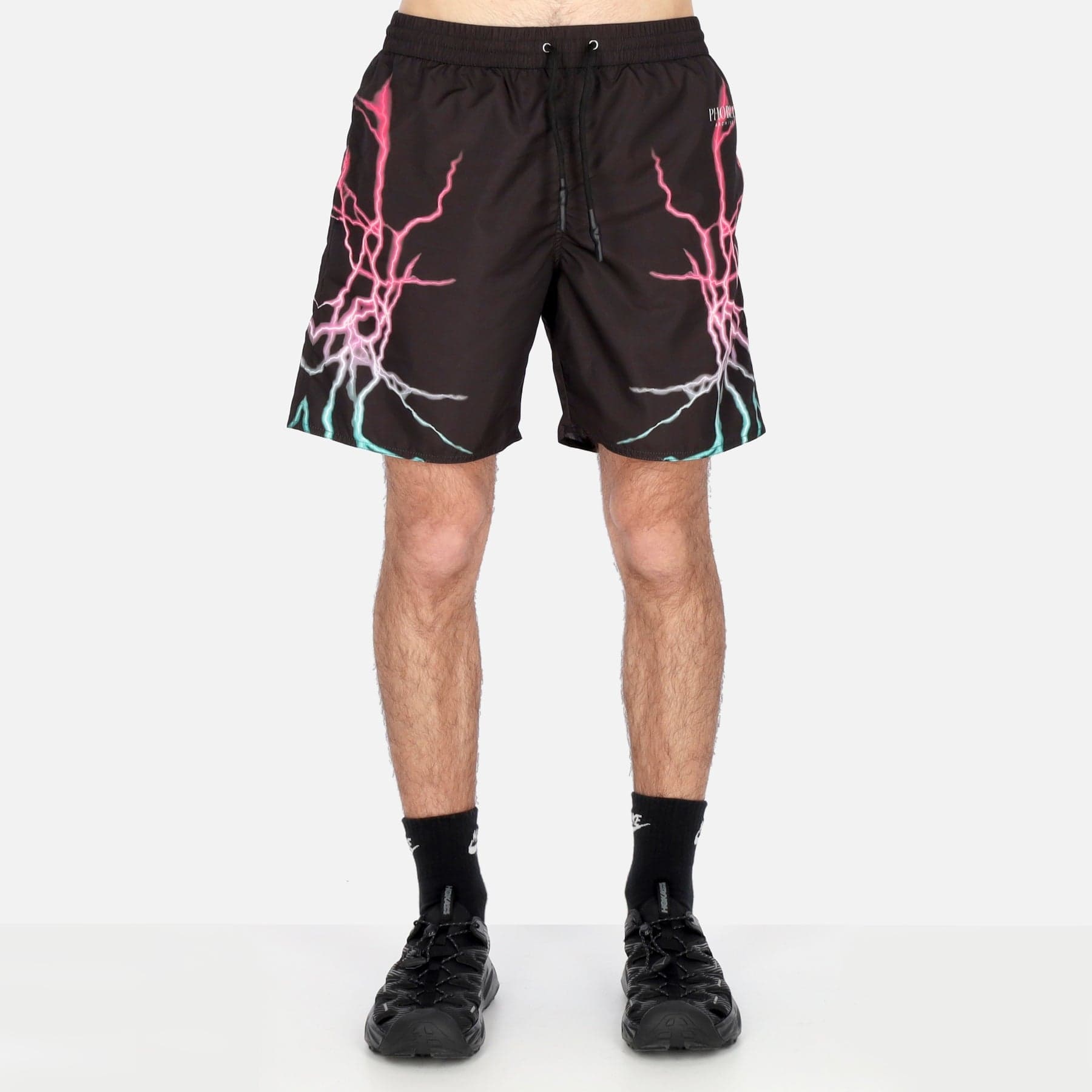 PHOBIA Costume Pantaloncino Uomo Bicolor Lightning Print Swimwear Black da uomo in Pantaloncini e calzoncini Drestige - Casamassima, commercioVirtuoso.it