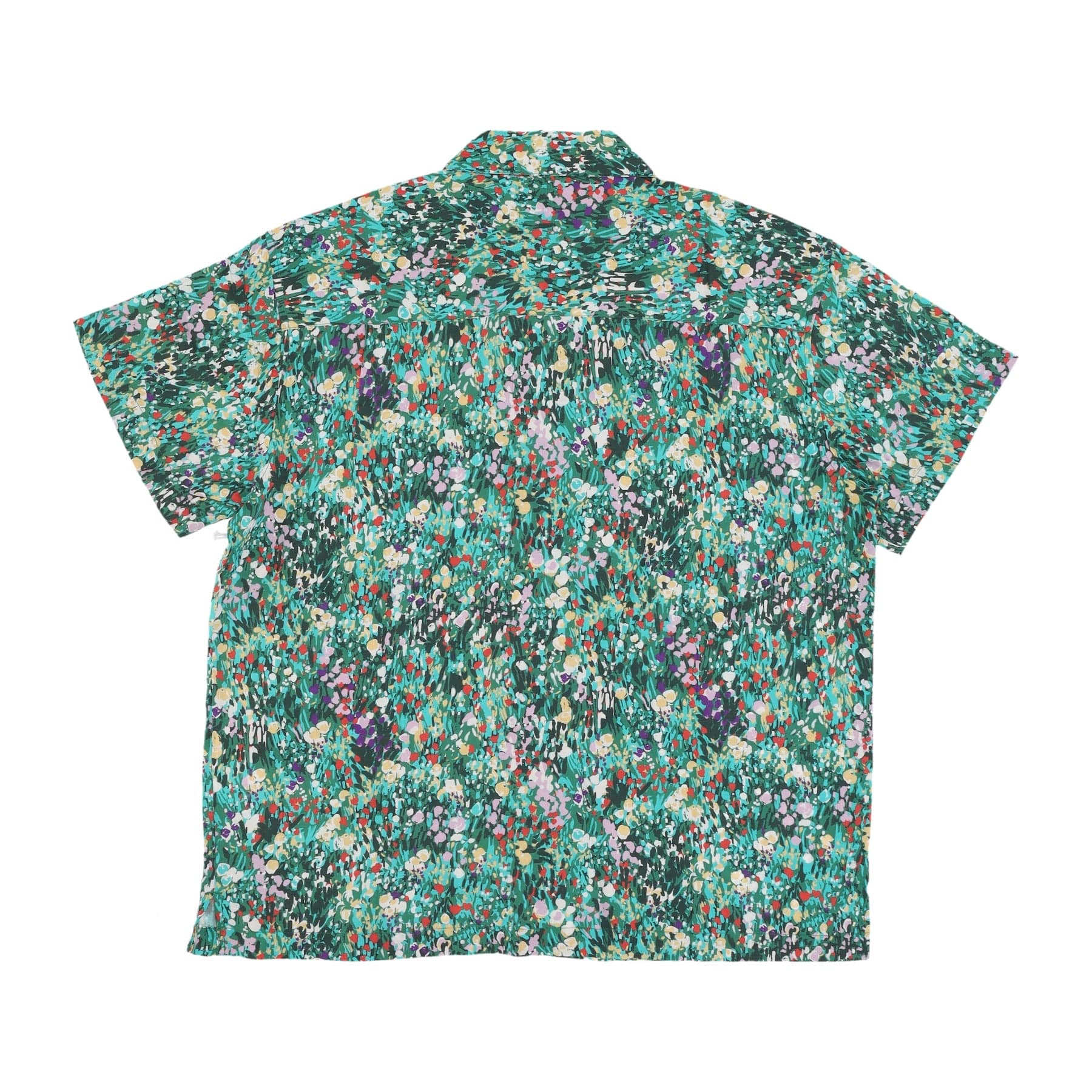 OBEY Camicia Manica Corta Uomo the Garden Woven Shirt Fairway Multi da uomo in Camicie casual Drestige - Casamassima, commercioVirtuoso.it
