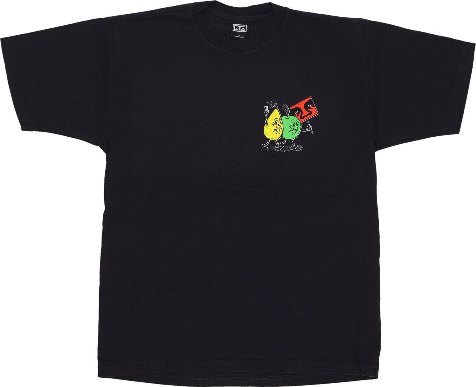OBEY Maglietta Uomo Peaceful Protest Heavy Weight Classic Tee Vintage Black da uomo in T-Shirt Drestige - Casamassima, commercioVirtuoso.it